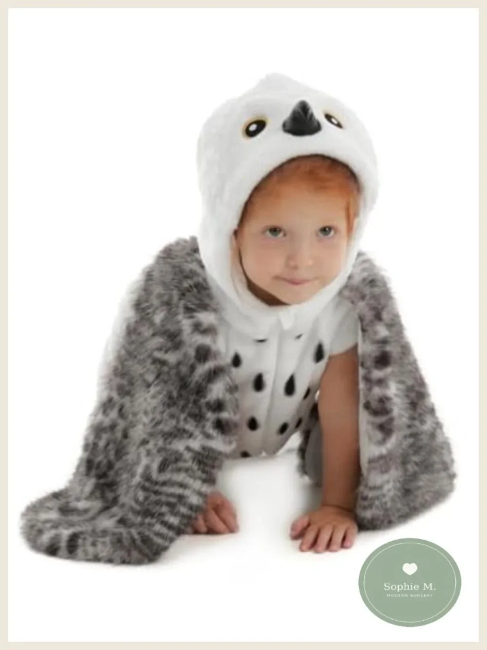 Baby Owl Costume One-Piece Jumpsuit Flame Resistant